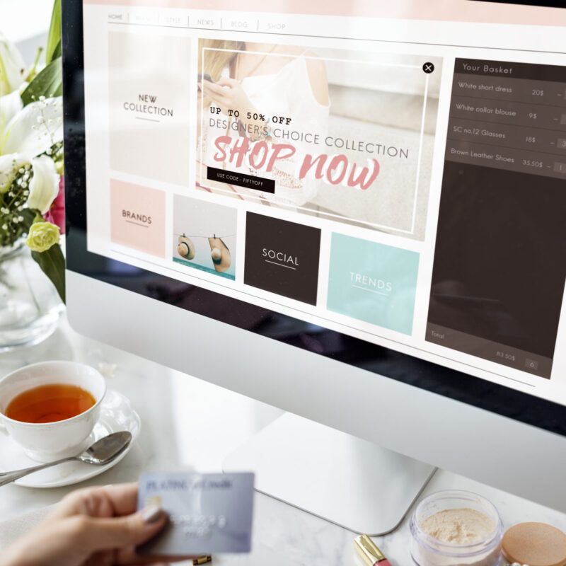 Shopping Commercial Online Internet Concept